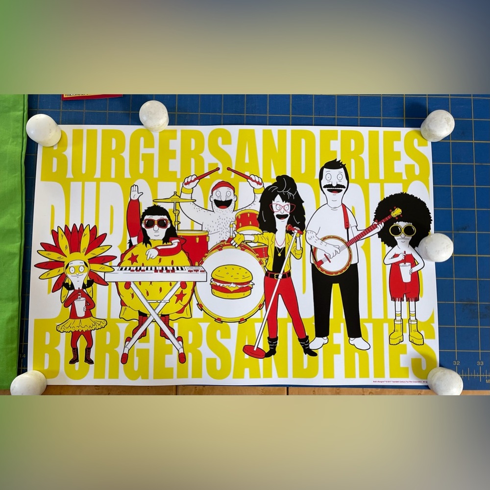 Bob’s Burger Live Tote and Poster Orpheum 6/2017